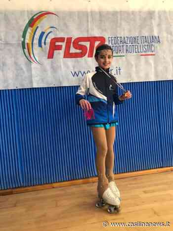 Eleonora di Colleferro è campionessa provinciale di pattinaggio artistico a rotelle - Casilina News
