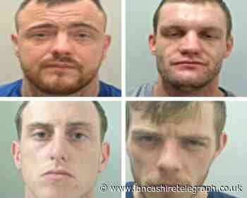 Man with neck tattoo among East Lancashire's most wanted men