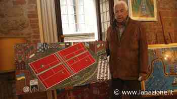 Un’opera per la libertà La tela di Campopiano per il popolo ucraino - LA NAZIONE