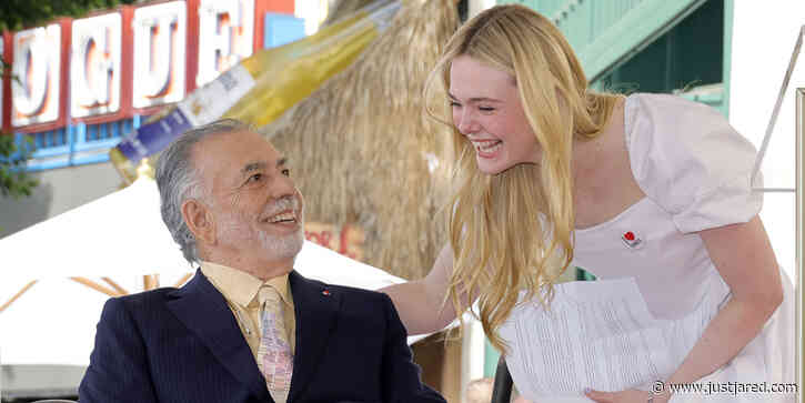 Francis Ford Coppola Gets Support From Elle Fanning & His Famous Family At Hollywood Walk of Fame Ceremony