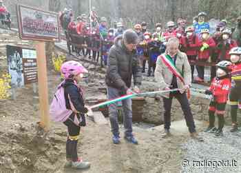 A Ovada l'inaugurazione della Fontana Coppi, alla presenza del figlio Faustino - Radio Gold