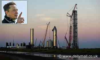 Elon Musk is 'hopeful' SpaceX will launch its $216 million rocket Starship into orbit this MAY