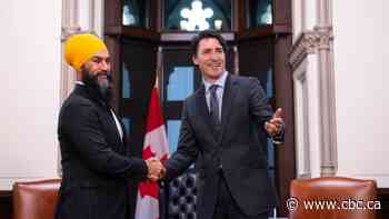 Liberals, NDP leadership have tentative deal to support Trudeau government to 2025