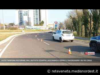 SCHIO | AUTO TAMPONA MOTORINO, MA L’AUTISTA SCAPPA LASCIANDO A TERRA IL PASSEGGERO - RETE VENETA