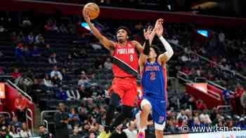 Williams, McLemore lead short-handed Blazers past Pistons - TSN