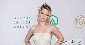 Kristen Stewart Wore A Brandon Maxwell Corset Gown At The 2022 Producers Guild Awards - NYLON