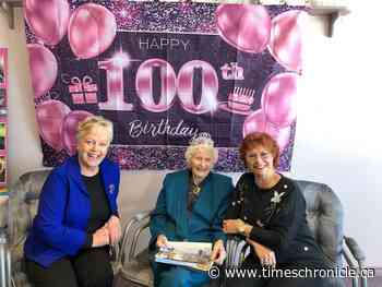 Osoyoos' Ethel Van Duzee celebrates 100th birthday - Times Chronicle