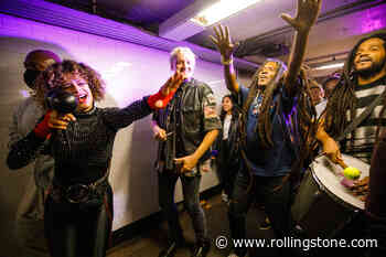 Arcade Fire Wrap Four Nights in NYC With Special Guests David Byrne, Mike Myers