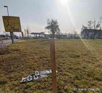 „Fahrrad-Schild“ in Kernen zerstört: Es sollte auf Spritpreise aufmerksam machen - Zeitungsverlag Waiblingen