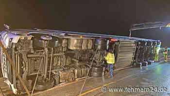 Fehmarnsundbrücke: „Antonia“ lässt erneut Lkw umkippen - fehmarn24.de