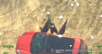 Video: Suspected Cartel Gunman Points Rifle at Texas DPS Helicopter, Immediately Pays a Big Price
