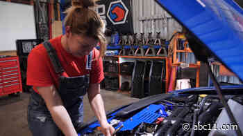 Woman smashes gender stereotypes with own auto shop