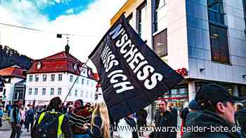 Corona-Protest in Nagold: Statt Spaziergang jetzt eine echte Demo