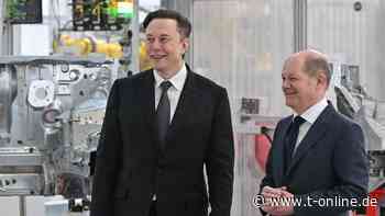 E-Mobilität: Tesla ist in Deutschland gestartet - Scholz sieht Signal