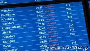Warnstreik: Großteil des Flugverkehrs in Deutschland lahmgelegt