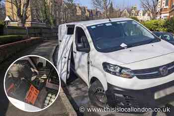 Attempted robbery of Sydenham milk delivery driver's van