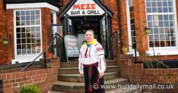 Hull chef with son fighting in Ukraine packs restaurant during charity dinner - Hull Live