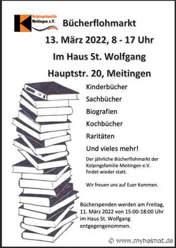 Bücherflohmarkt der Kolpingsfamilie Meitingen eV - Meitingen - myheimat.de - myheimat.de