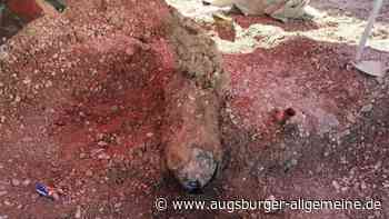 Auf Baustelle gefunden: Weltkriegsbombe in Augsburg ist entschärft