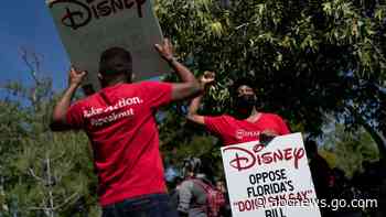 Disney employees stage walkout to demand action against 'Don't Say Gay' bill