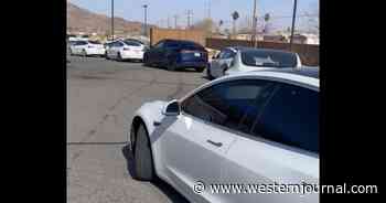 Reporter Posts Video of Trying to Charge His Tesla, Shows Why Electric Cars Won't Quickly Solve Gas Issue
