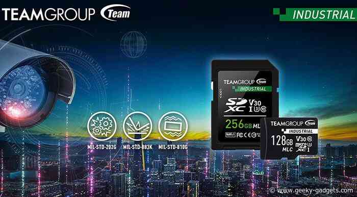 Team Group Efficient D700 industrial memory cards