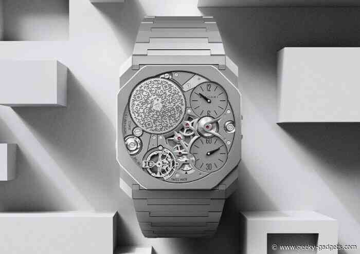 Bulgari Octo Finissimo Ultra is the world’s thinnest mechanical watch