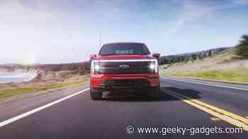Ford confirms official F-150 Lightning range estimates
