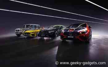 Mercedes AMG and Palace Skateboards Art Cars unveiled