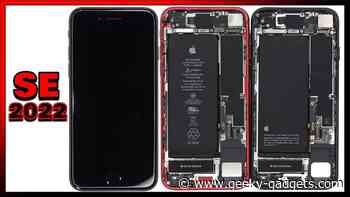 2022 iPhone SE 3 gets taken apart (Video)