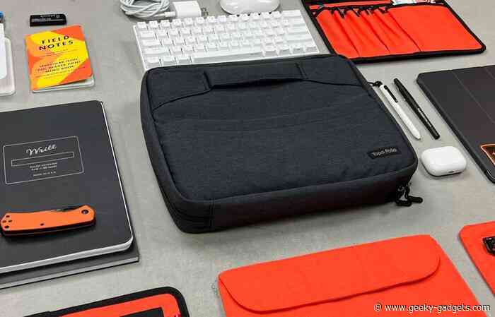 TopoFolio II versatile modular notebook bag for all your daily needs