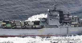 Japan Warns World as It Spots Russian Landing Ships Sailing West