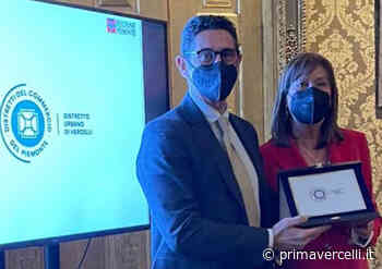 Distretto Commercio Vercelli: ecco lo stemma - Prima Vercelli