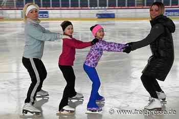 Nachwuchs-Eiskunstläufer aus der Ukraine trainieren in Chemnitz: Strahlende Augen als schönster Dank - freiepresse.de