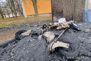 Kurze Zeit war Ruhe, nun geht die Container-Brandserie in Chemnitz weiter! - TAG24