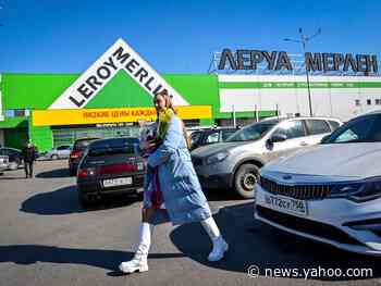 French retail giant looks to expand its Russia business and increase products in stores after other brands pull out - Yahoo News