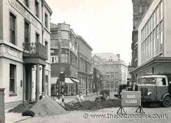 Road dug up in front of 'lost' Bolton pub, the Commercial - The Bolton News