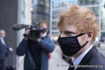 Ed Sheeran awaits verdict over copyright court battle - Virden Empire Advance