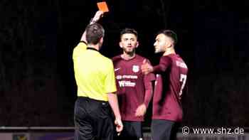 Fußball-Bezirksliga: FC Elmshorn verliert mit 0:7 in Schenefeld und Fisnik Kelmendi mit Rot | shz.de - shz.de
