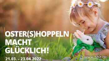 Zu Ostern: Im Stadtzentrum Schenefeld hoppeln die Osterhasen | shz.de - shz.de