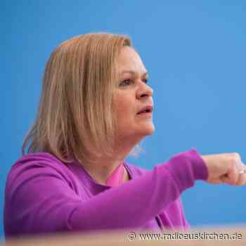 Faeser fordert faire Verteilung von Geflüchteten in EU - radioeuskirchen.de