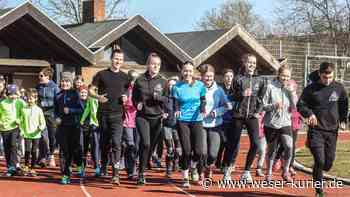 Sportler laufen für die Opfer des Krieges - WESER-KURIER