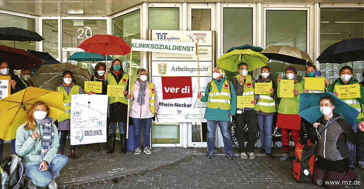 Heidelberg:  Protest des Klinik-Sozialdienstes