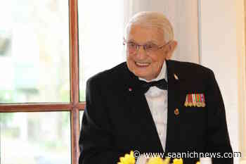PHOTOS: Veteran, Oak Bay charitable inspiration John Hillman honoured at 103 – Saanich News - Saanich News