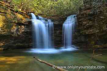 This 5.5-Mile Trail In South Carolina Leads To A Rare Double Waterfall From Two Creeks - Only In Your State