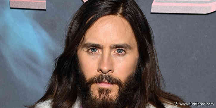 Jared Leto Wears An Animal Printed Fuzzy Coat To 'Morbius' Premiere in Paris