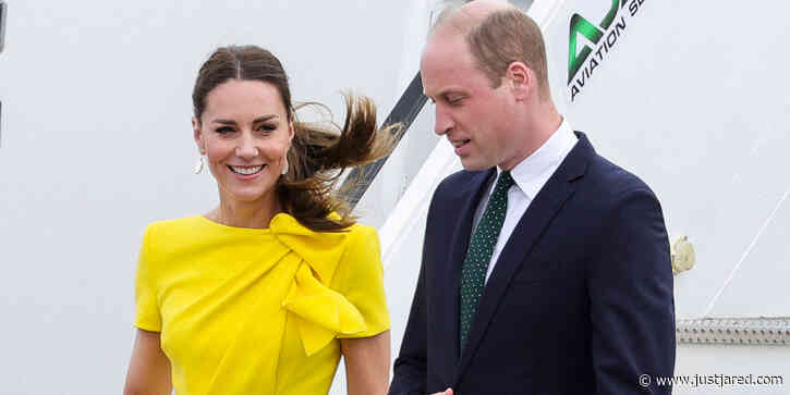 Kate Middleton Pays Homage To Jamaica's Flag With A Bright Yellow Dress