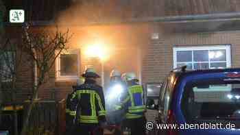 Kellerbrand in Glinde - Mobiliar steht in Flammen - Hamburger Abendblatt