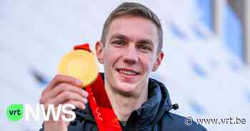Groot volksfeest voor gouden medaillewinnaar Bart Swings in Herent - VRT NWS