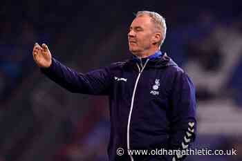 Sheridan After Defeat To Sutton - News - oldhamathletic.co.uk